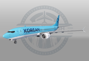 iFly 737 MAX 8 Korean Air HL8567 - NC thumbnail 1