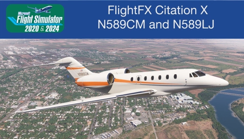 Cessna Citation X N589CM and N589LJ