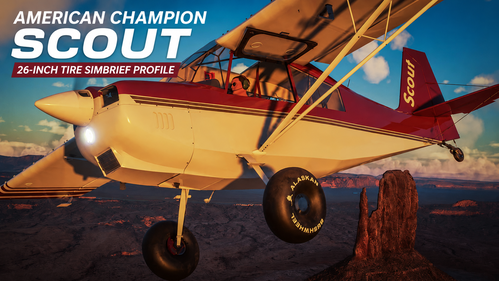 Hangar Studios 713  American Champion Scout(8GCBC) simbrief profile