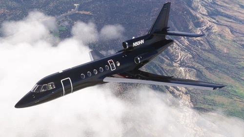 N50HN Contrail Falcon 50 (Dynamic Registration)