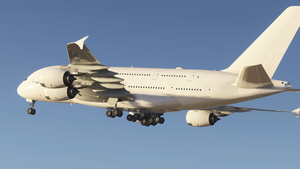 White FBW A380X | 4k thumbnail 1