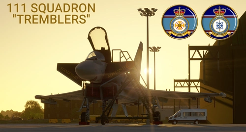 (Fictional) RAF 111 Squadron Typhoon Special Tail