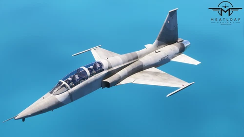 Aero dynamics F-5B Civilian livery N722FT