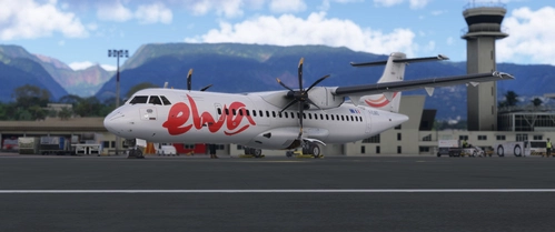Ewa Air ATR 72-600 F-OJMZ / F-OJZA