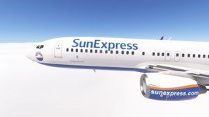 PMDG 737-800 w/ cabin SunExpress complete regular fleet thumbnail 1