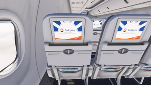 PMDG 737-800 w/ cabin SunExpress complete regular fleet thumbnail 12