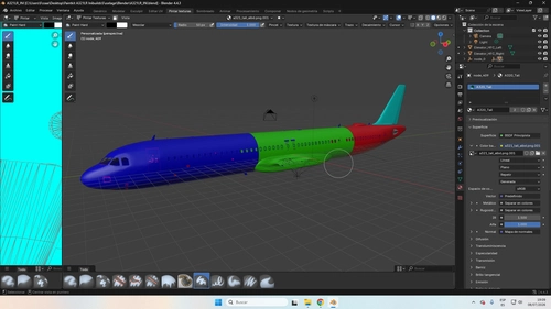 Inibuilds A321LR Paintkit
