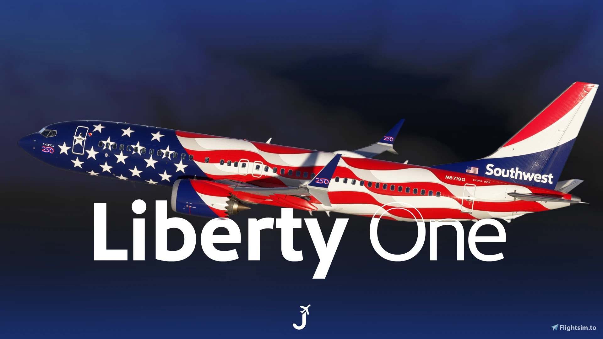 Southwest Airlines 'Liberty One' | w/Cabin | iFly 737 MAX 8 - Image 1