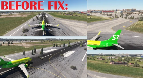 [ULLI] Pulkovo Airport Runway & Taxiway Tree Fix (Digital Design)
