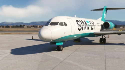 [Just Flight] SimFly Fokker 70 livery