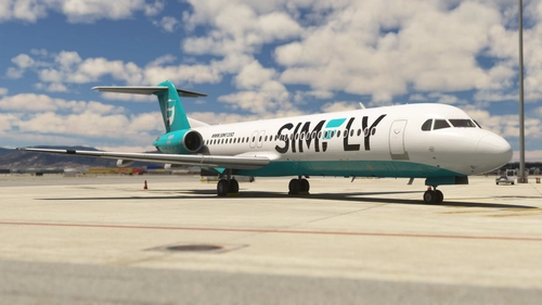 [Just Flight] SimFly Fokker 100 livery