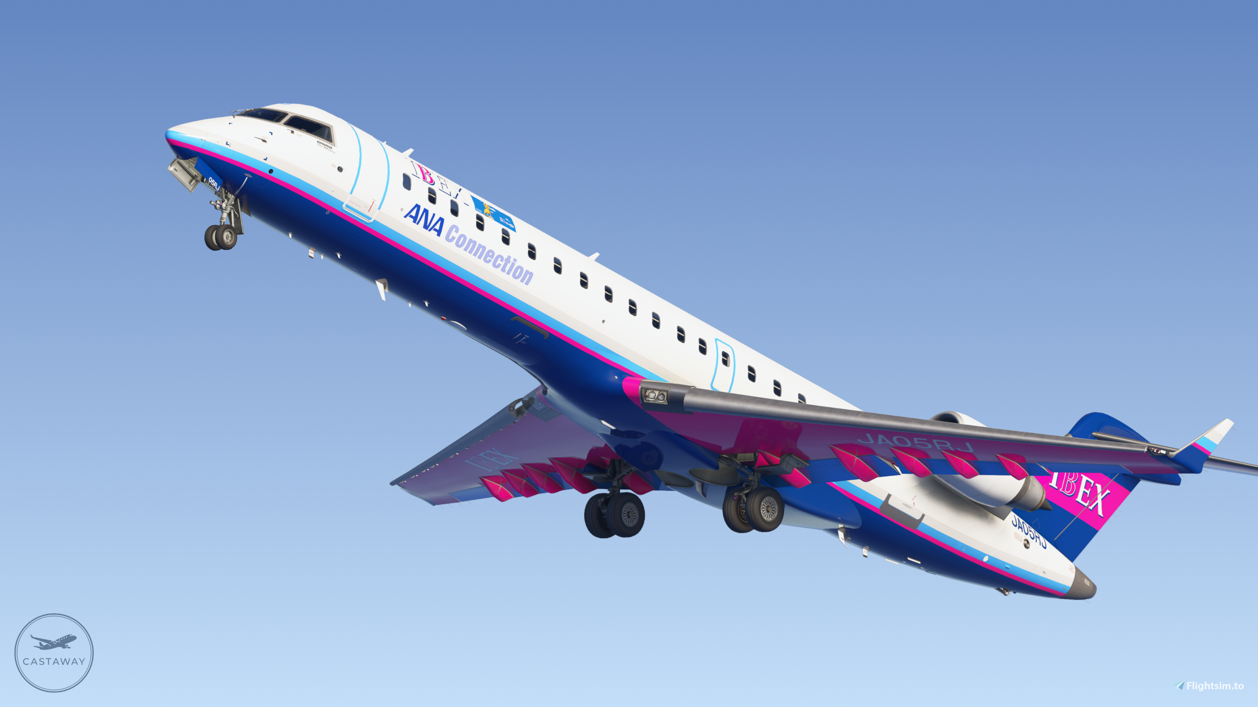 IBEX airlines CRJ700 中古 Ibex Airlines (w/ Custom Cabin) [Bombardier CRJ700] - Aircraft