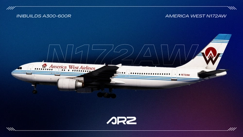 America West Airlines N172AW (Requested) | iniBuilds A300-600(R)