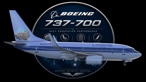 LandMark Boeing 737-700 – N420LN [FS9 Recreation]