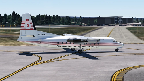 Türk Hava Yollari / Turkish Airlines - (4K) Fokker F27