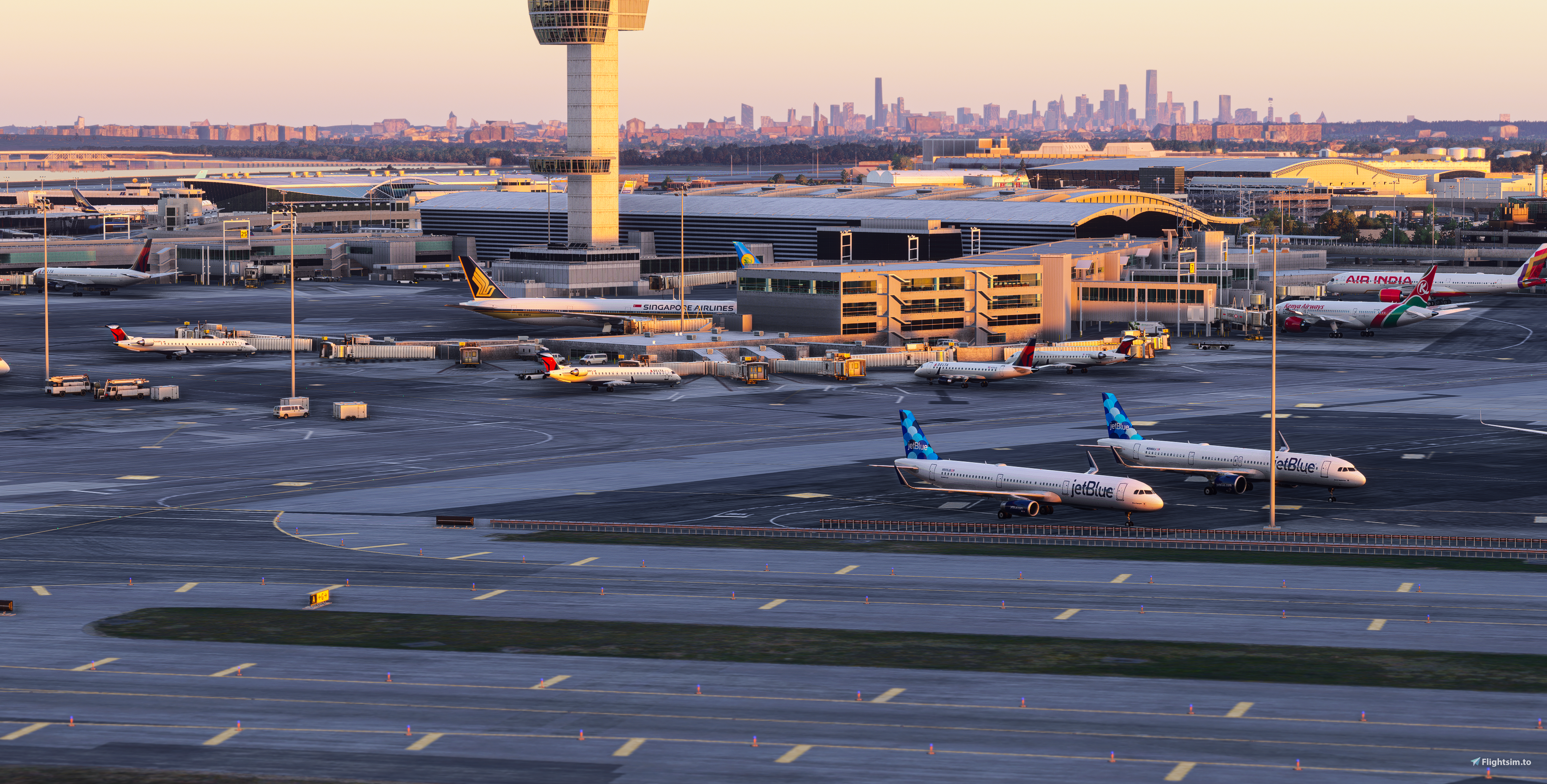 KJFK AIG Static Aircraft (iniBuilds)