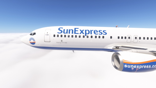 PMDG 737-800 w/ cabin SunExpress Germany Fleet