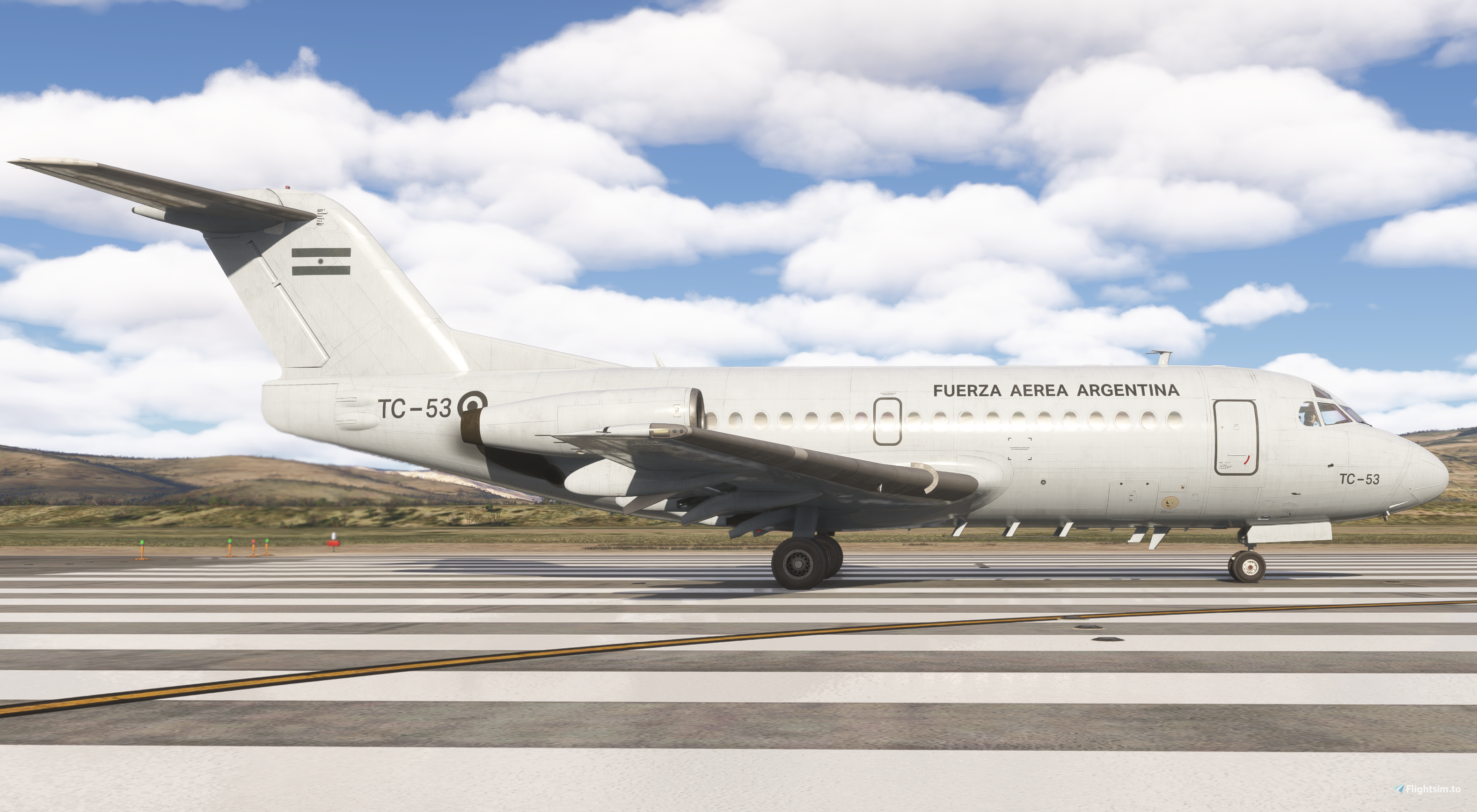 Argentine Air Force | F-28 MK 1000C | TC-53 - Aircraft Liveries