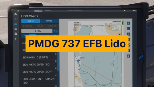 PMDG 737 EFB Lido Chart