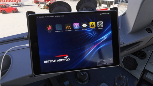 Fictional British Airways EFB Background for FENIX A319 / A320 / A321