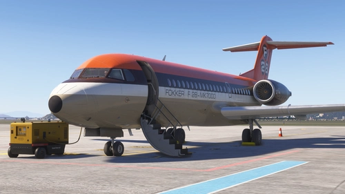 Just Flight Fokker 28-Mk7000 (Fokker 70)