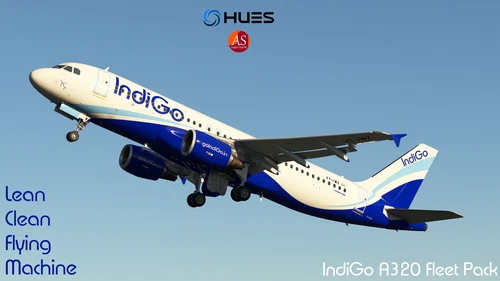 Indigo A320ceo Fleet Pack [With Cabin] - WF  || Fenix V2