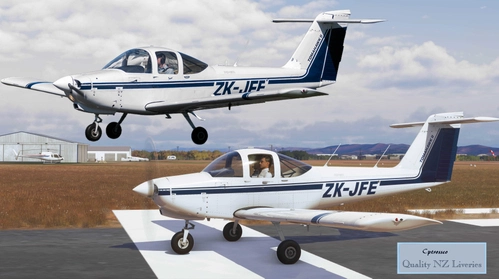 JustFlight PA-38 Piper Tomahawk | ZK-JFE | New Zealand Aviation Academy Ltd