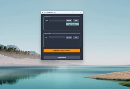 MSFS PROfile Editor