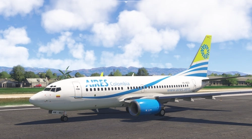 PMDG Boeing 737-700 Aires Colombia (HK-4623)