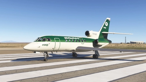 Contrail Falcon 50 YI-ALB Iraqi Government (Iraqi Airways)