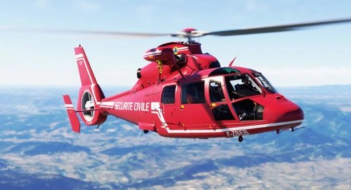 Taog's Hangar AS365 Dauphin - SECURITE-CIVILE