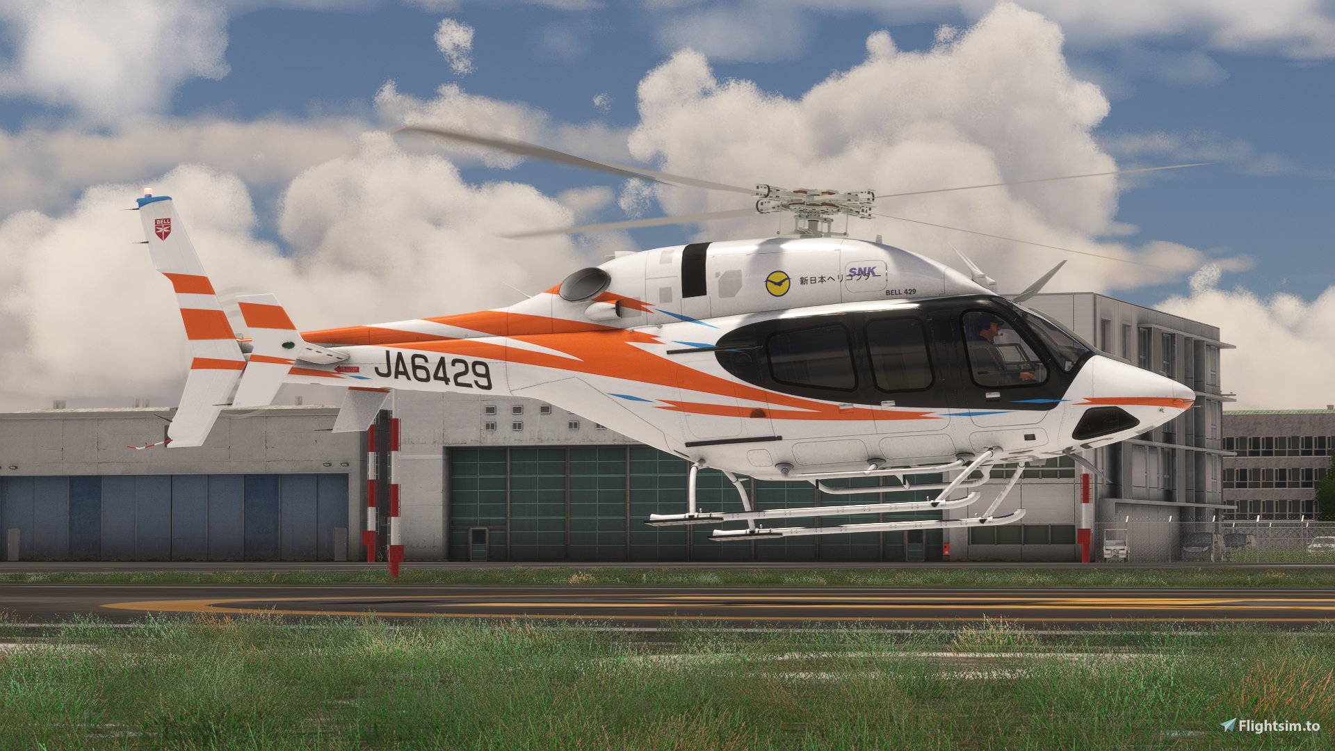 jXt Simulations Bell 429 | Shin Nihon Helicopter | JA6429