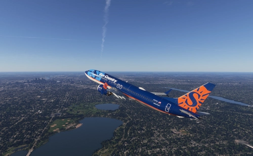 Sun Country "2015 Livery" [Fictional] Ifly 737 Max 8 with custom cabin