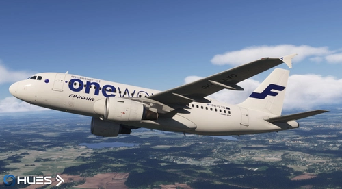 Finnair One World A319 OH-LVD