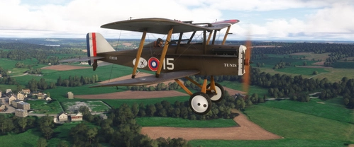 Royal Aircraft Factory SE-5A US Air Service 25th Aero Sqn #15 "Tunis"