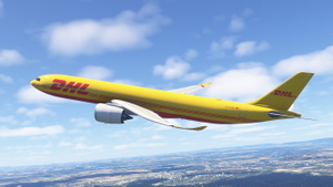 Headwind Airbus A330-900neo DHL (Fictional) thumbnail 1
