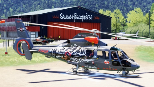 Taog's Hangar AS365 Dauphin - Savoie Hélicopteres SAR and Utility