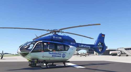 HPG H-145 Technisches Hilfswerk helicopter