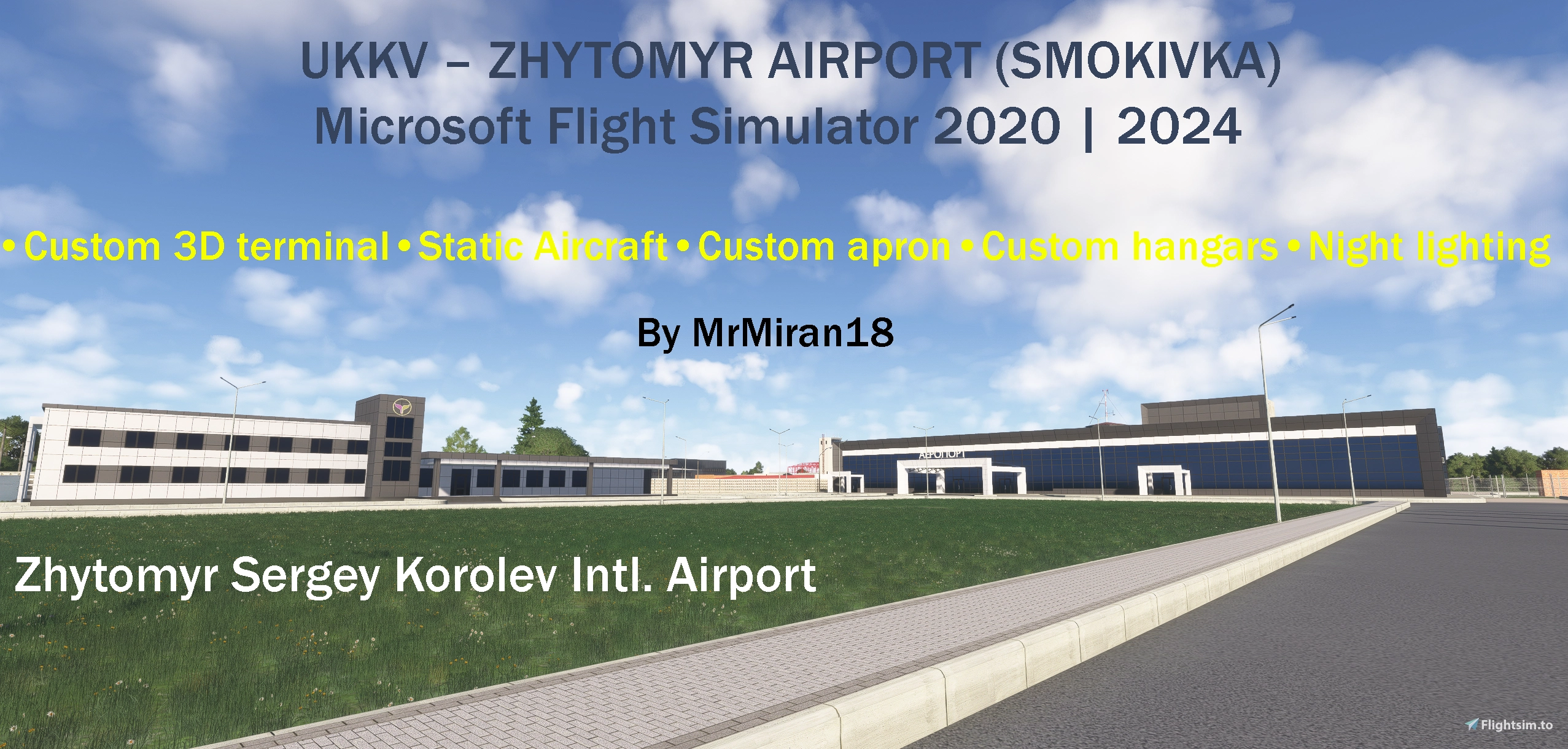 UKKV - Zhytomyr Intl. Airport (Smokivka)