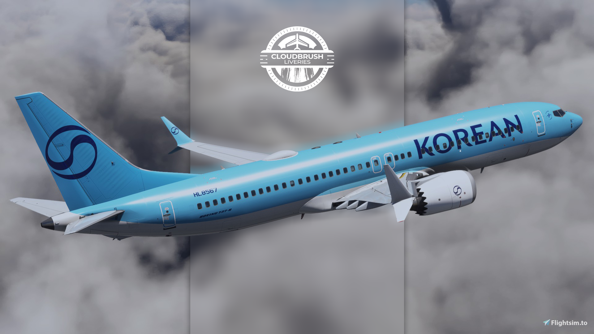 iFly 737 MAX 8 Korean Air HL8567 - NC - Image 1