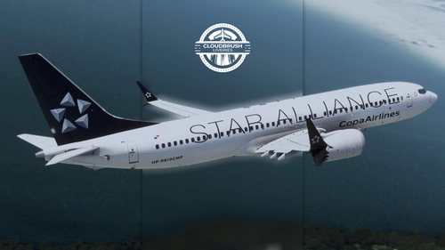 iFly 737 MAX 8 Copa Airlines HP-9816CMP - Star Alliance