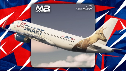 Fenix | Airbus A320 |  JetSMART Chile | CC-DOK (Huemul)