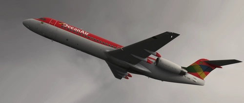 Just Flight Fokker 100 | OceanAir PR-OAR