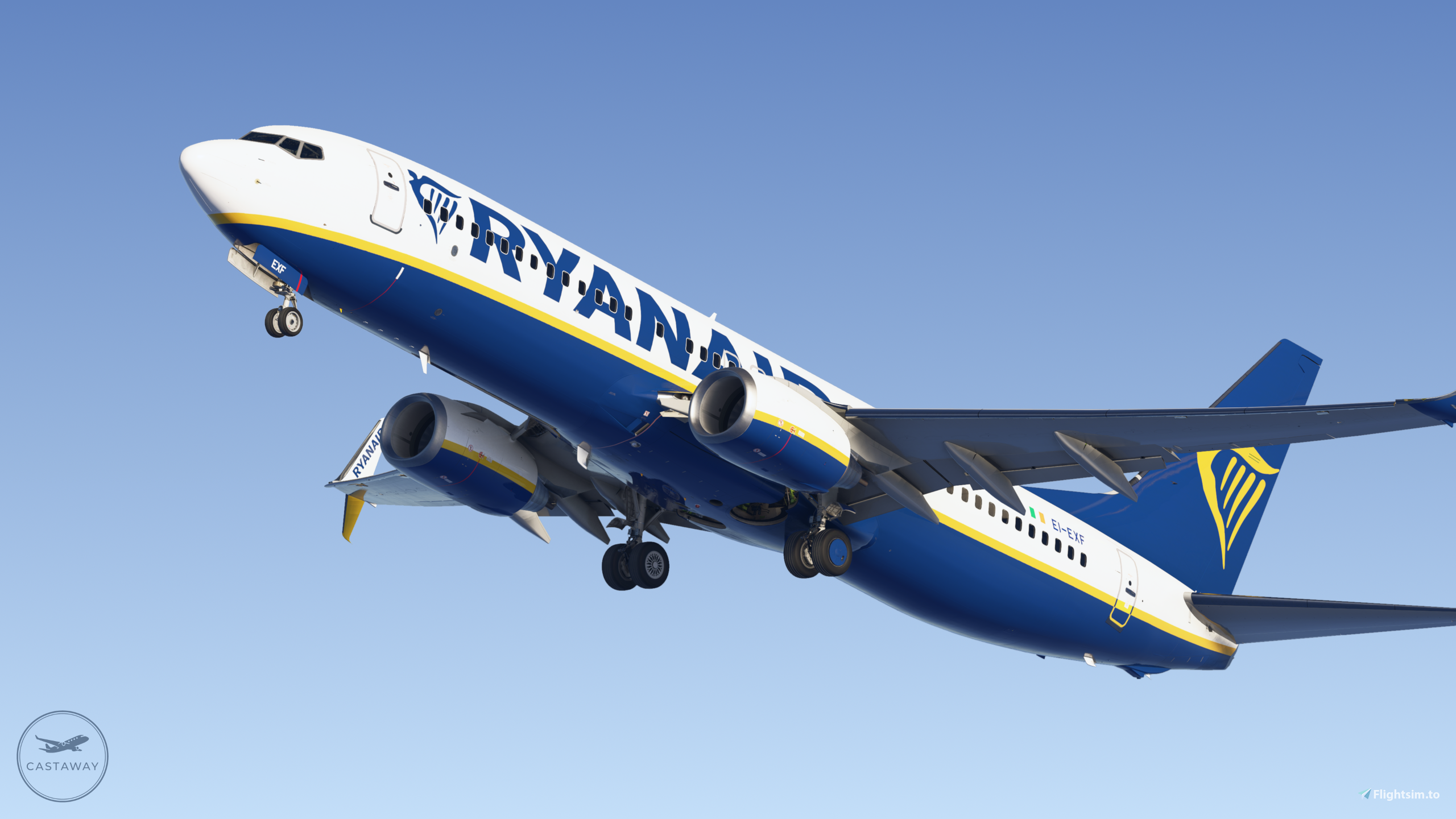 Ryanair (EI-EXF[SSW], EI-ENT[BW]) [Boeing 737-800] - Image 1