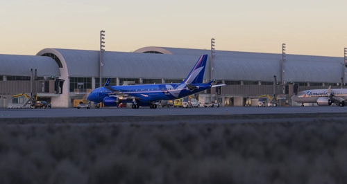 KSNA AIG Static Aircraft (UK2000 Scenery)