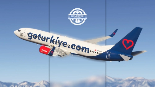 PMDG 737-800 - Mavi Gök Airlines - TC-MGC [2024]