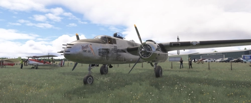 North American B-25 41st BG "Sleepy Time Gal"