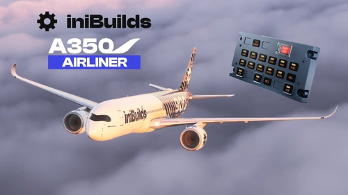Inibuilds Airbus A350-900/1000 | Winwing ECAM | Mobiflight Profile