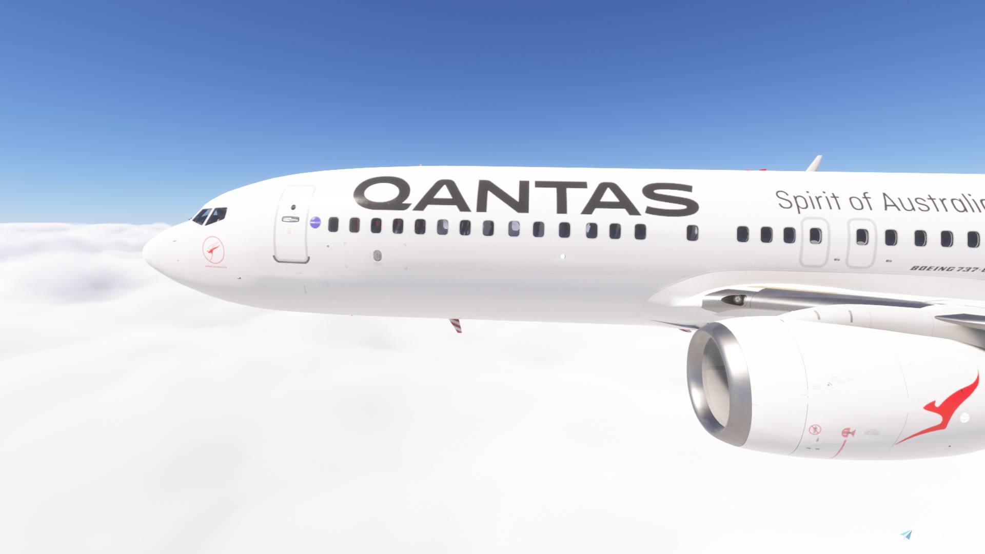 PMDG 737-800 w/ cabin Qantas Fleet Part 2 - Aircraft Liveries for