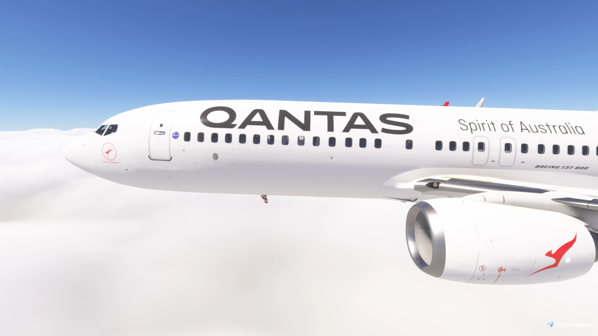PMDG 737-800 w/ cabin Qantas Fleet Part 1 - Image 1